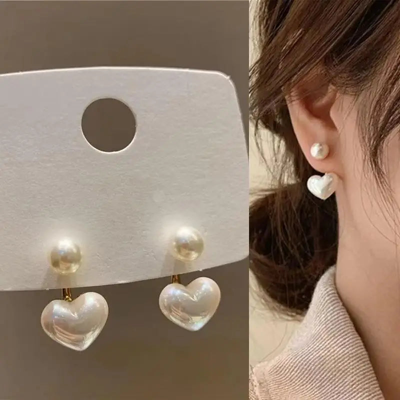 Brincos de flores verdes para moda feminina com folhas de zircônia de luxo.