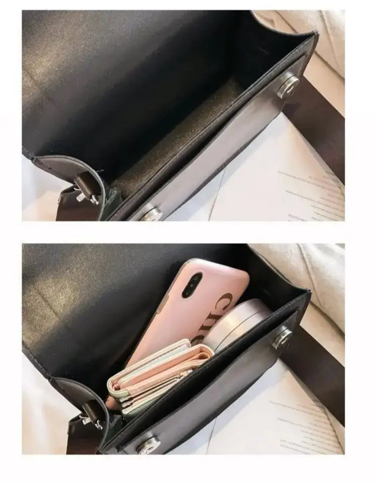 Bolsa transversal feminino ótima para viagem passeio reuniões com alça bolsa pequena.