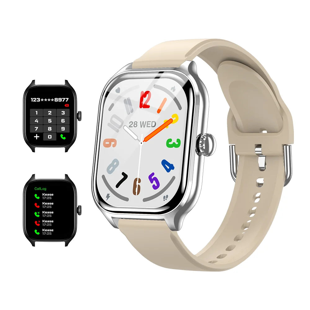 Novo H9 Promax Relógio Inteligente Dial para Atender Chamadas Rastreamento de Calorias Monitoramento de Oximetria de Frequência Cardíaca Bluetooth Smartwatch